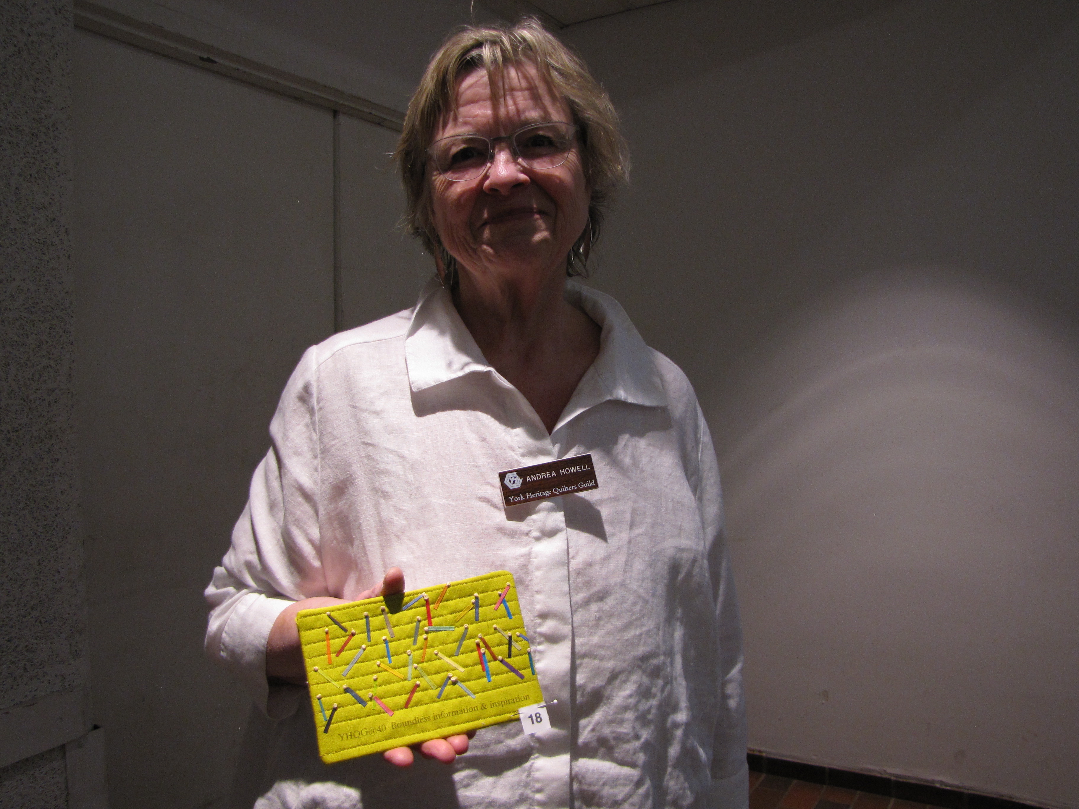 Andrea Howell, winner in 4" x 6" category